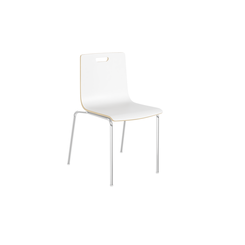 Chair White
Plywood Laminated with Formica
